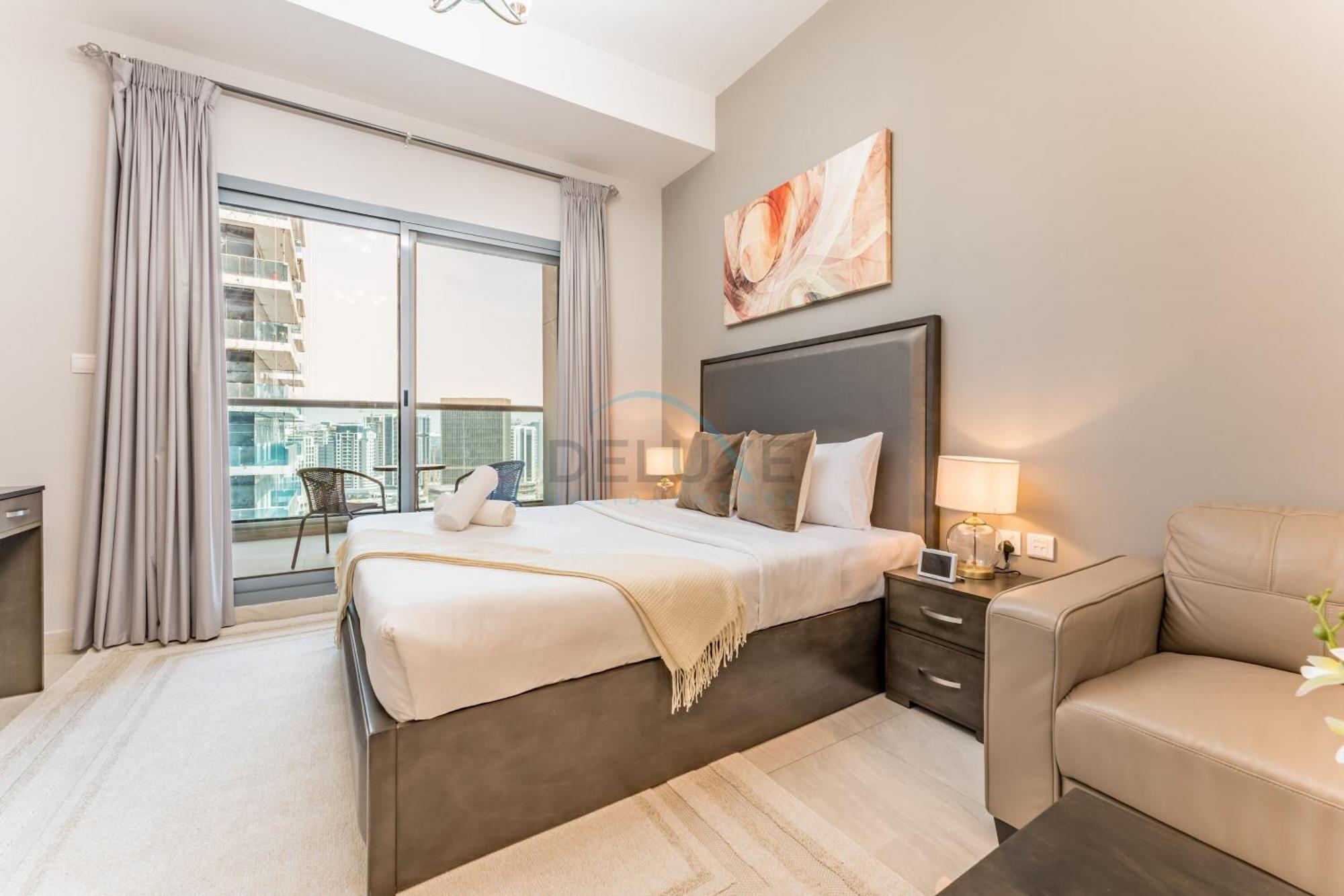 View Minutes To Burj Khalifa, Elite Business Bay By Deluxe Homes Appartement Dubai