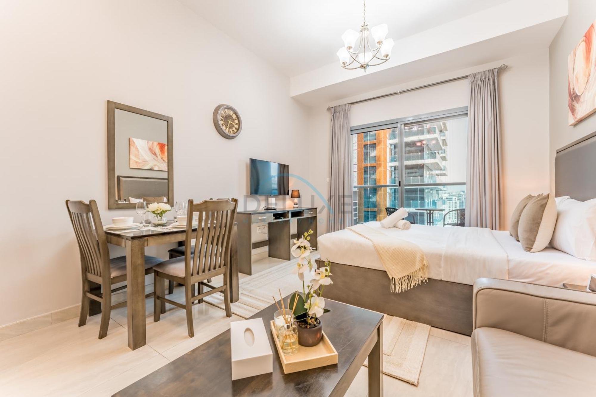 View Minutes To Burj Khalifa, Elite Business Bay By Deluxe Homes * Dubai